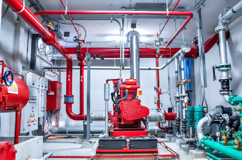 Lắp đặt phòng bơm PCCC