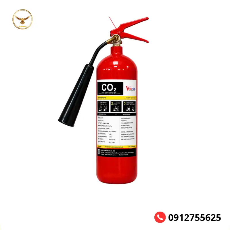 Bình chữa cháy CO2 3kg