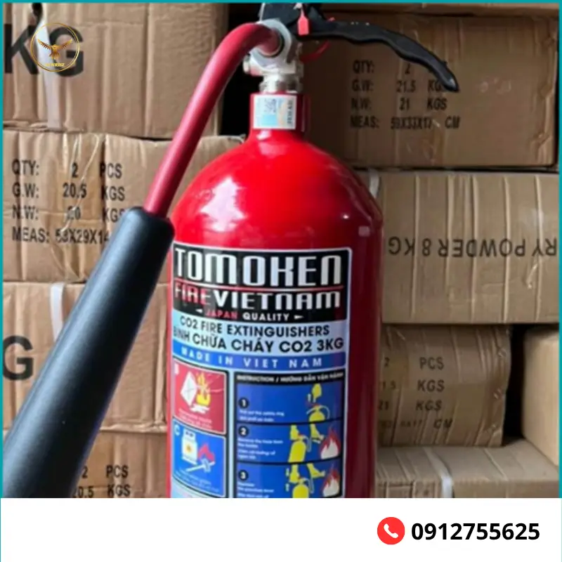 Bình Chữa Cháy CO2 MT3