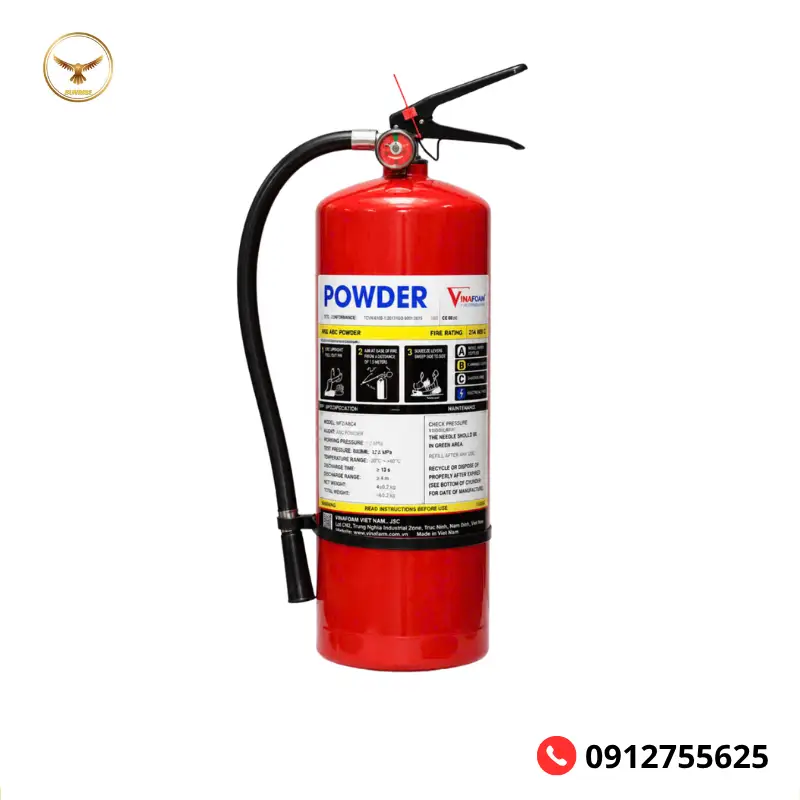 Bình chữa cháy bột ABC 4kg